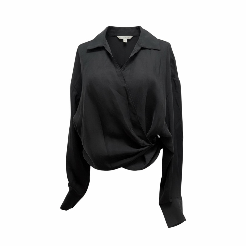 Shaina Mote Onyx Loire Long Sleeve Top Size Small
